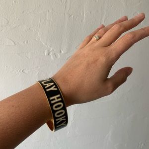 Kate Spade “Play Hooky” Bracelet 12k gold plate